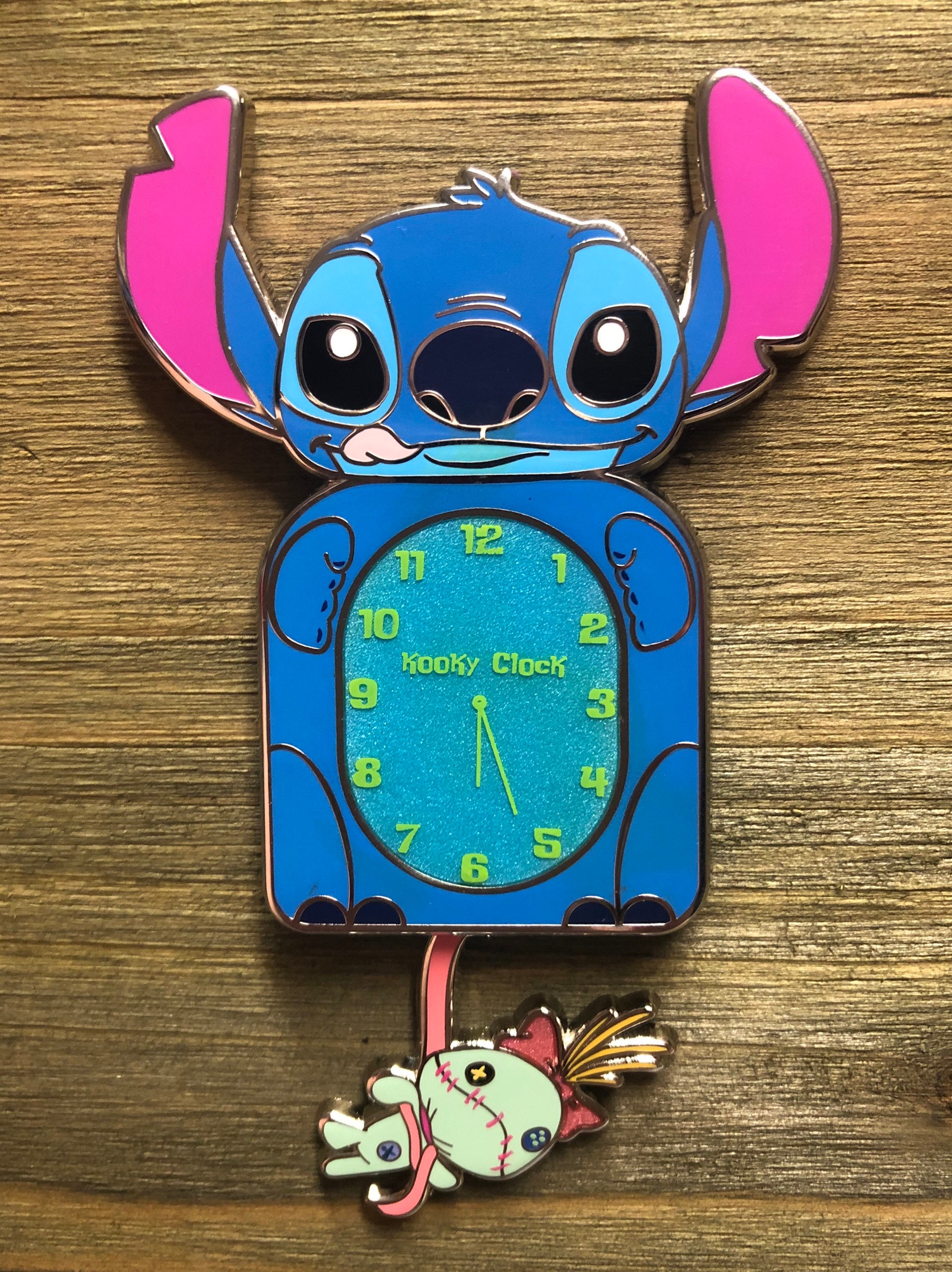 Lilo Stitch Clock 