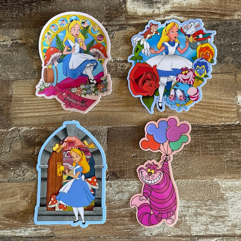 Alice in Wonderland Decal - Etsy