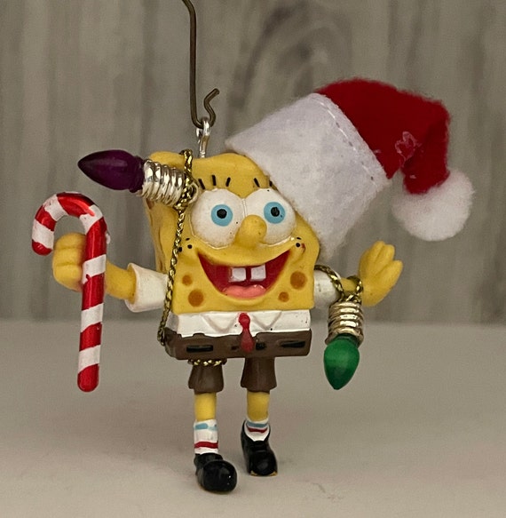 Spongebob Squarepants Spongebob With Santa Hat SpongeBob
