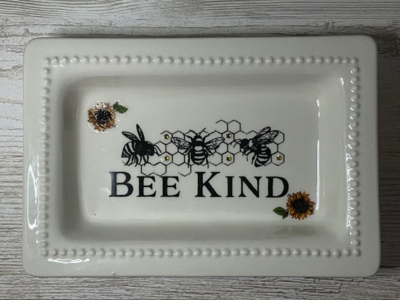 bee kind trinket dish bee kind trinket dish