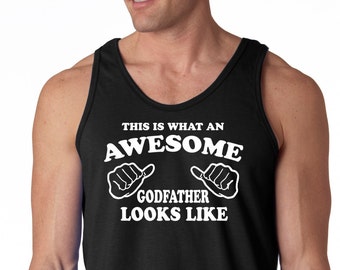 The Wodfather Parody Godfather Workout of the Day WOD Funny Boy Beater Tank Top