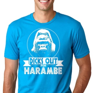 Harambe T-Shirt Harambe Meme Tee Shirt Support Harambe Shirt