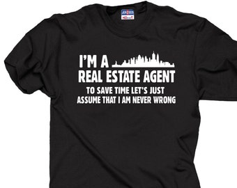 Real Estate Agent Gift For Real Estate Agent Tee Shirt