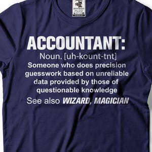 Buchhalter T-shirt Vermutung Definition Substantiv Buchhaltung T-shirt Geschenk für Papa Geschenk für Mama CPA T-shirt Lustiges T-shirt Geburtstagsgeschenk