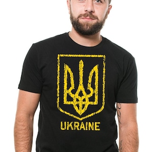 Ukrainian National Shirt Trident Ukraine Shirt Heritage National Day independence Day Ukrainian Trident Tshirt