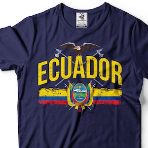 Ecuador T-shirt Ecuador heritage mens shirt Heritage Shirt Mens clothing Unisex Tee shirt Birthday Gift Ecuador Tee