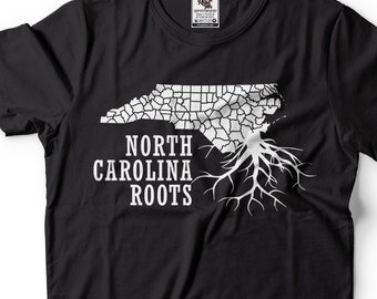 North Carolina Roots T-Shirt: State Heritage Unisex Tee