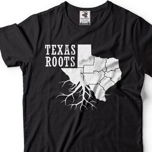 T-shirt Texas Roots State Heritage Texas Born cadeau d&#39;anniversaire T-shirt unisexe T-shirt États-Unis