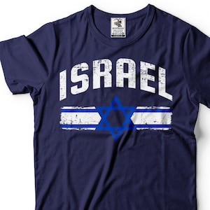 Israel T-shirt Israel heritage Flag Coat of Arms Tee shirt Israeli independence day National day Heritage Flag tee shirt