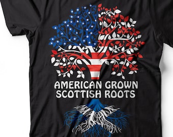 スコットランドのルーツTシャツ：アメリカ産ヘリテージTシャツ