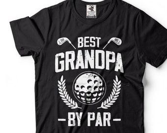 Camiseta de golf para abuelos, ideal como regalo de cumpleaños o Navidad.