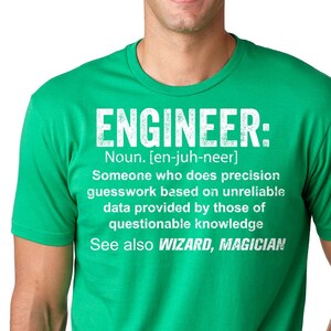 Engineer T-Shirt Gift For Engineer Funny Profession T-Shirt