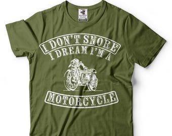 Camiseta de motociclista divertida americana Chopper