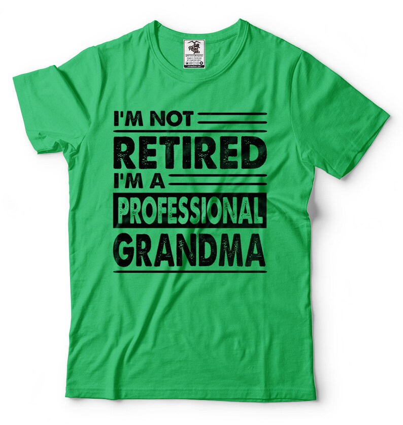 Grandma Shirt Grandmother Retirement Shirt Gift for Etsy