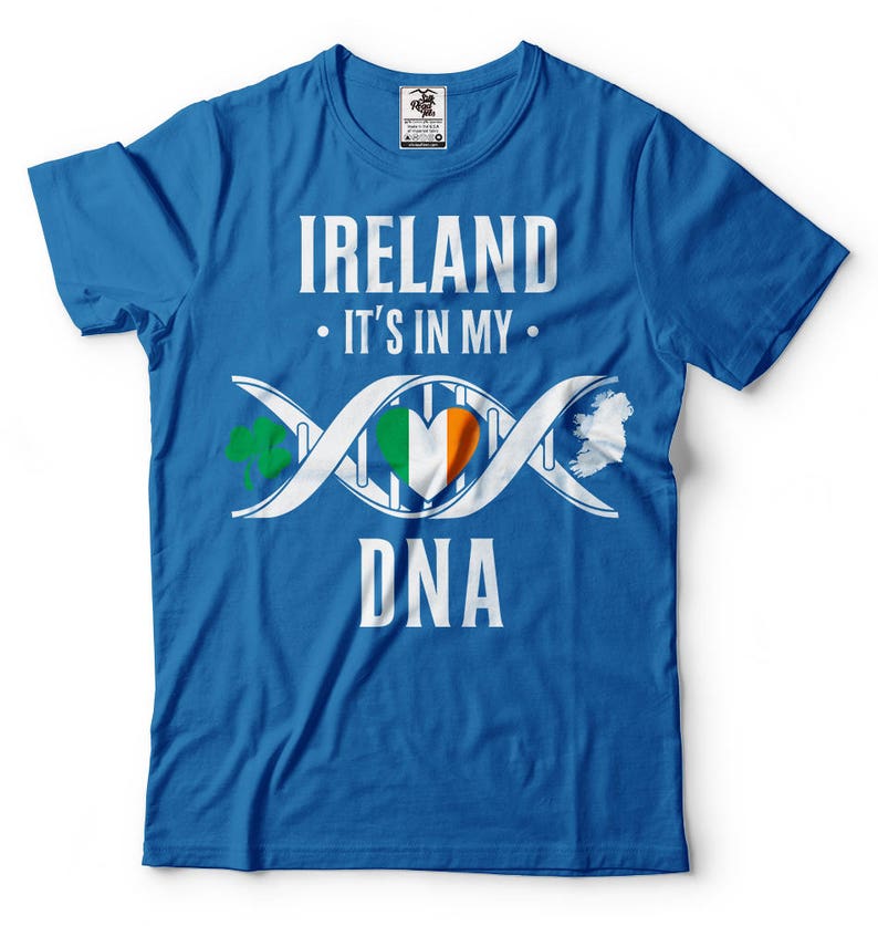 Ireland T-shirt Irish Heritage Tee Shirt St. Patrick's Day | Etsy