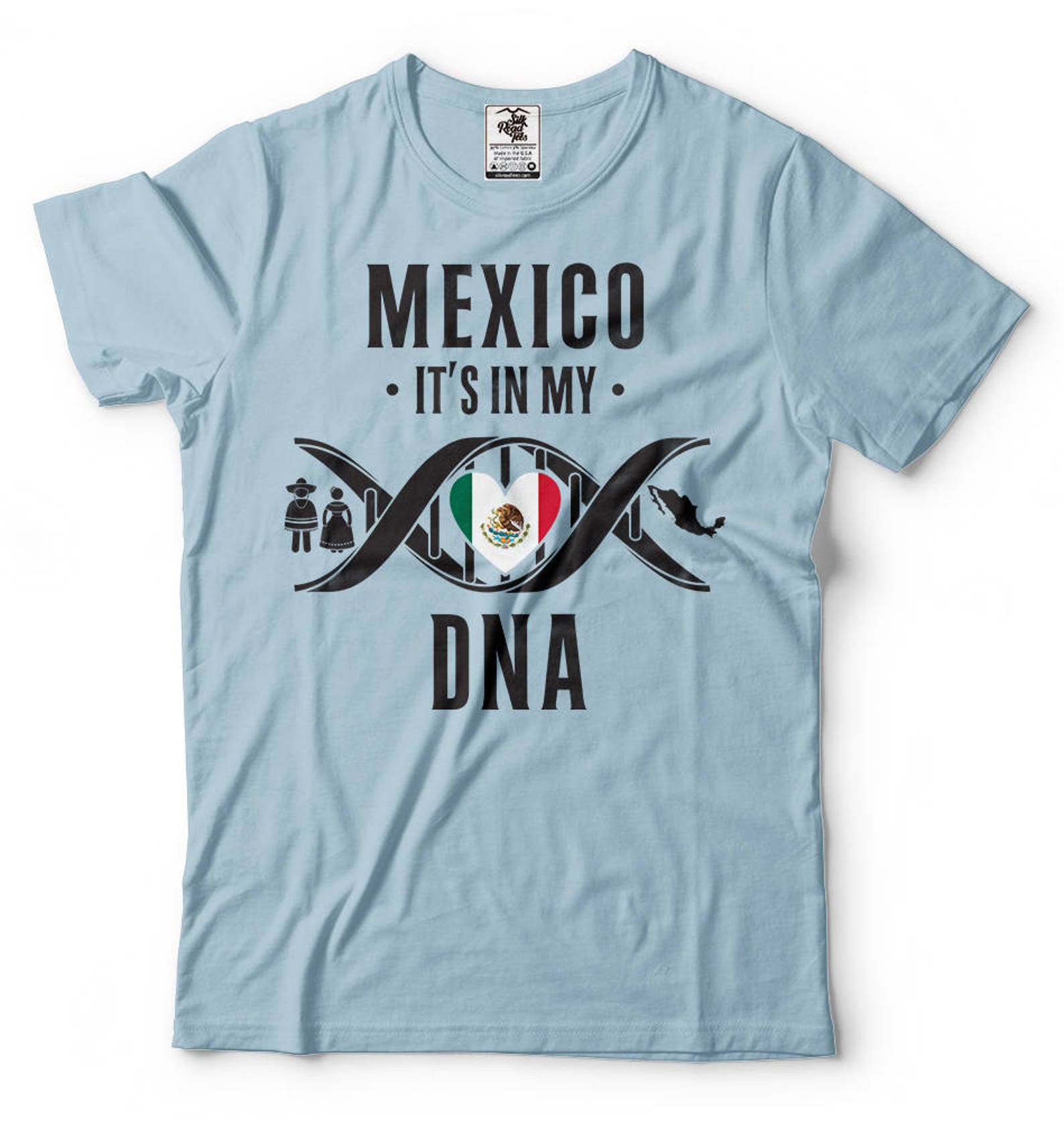 Mexico Tshirt Mexican Heritage Independence Day Nationality Etsy