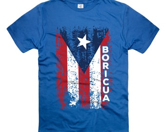 Puerto Rico T-shirt Boricua Shirt PR flag T-shirt Puerto Rican Shirt Birthday Gift Heritage Fathers day Gift Christmas Gift Shirts