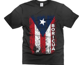Puerto Rico Flag T-shirt: Boricua Heritage Pride