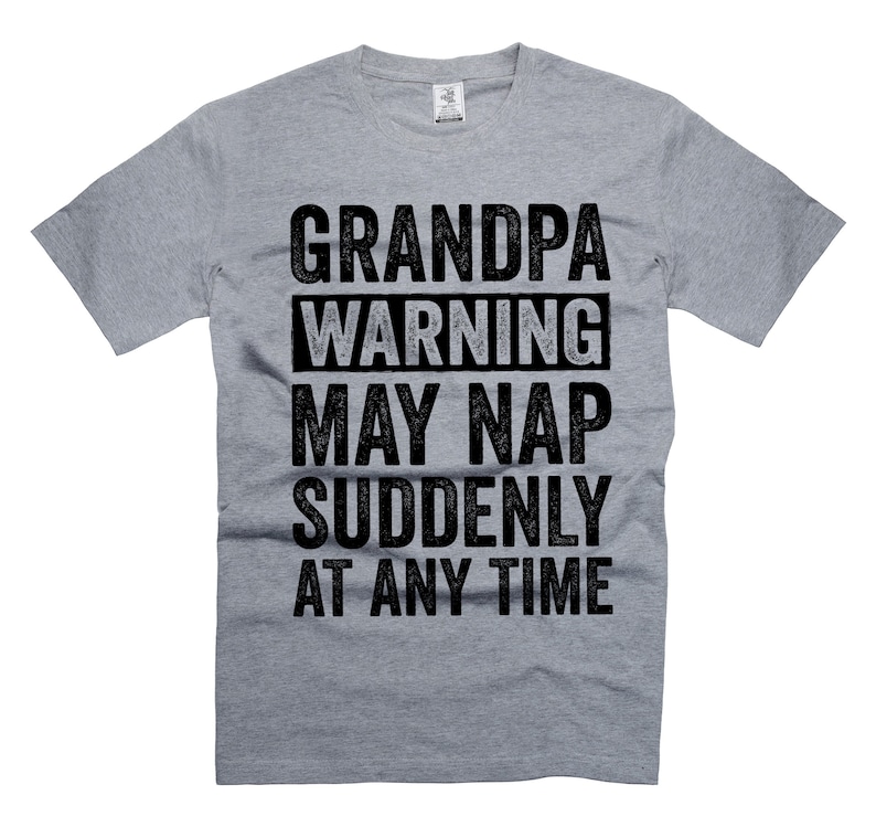 Opa Lustiges T-Shirt Vatertag Papa T-Shirt Großvater Geschenk Humor Lustiges Baumwoll-Herren-T-Shirt Geburtstagsgeschenk für Ihn Shirt Bild 5