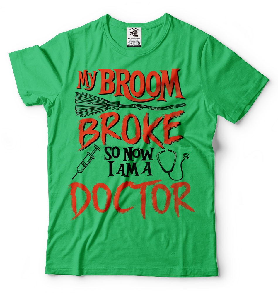 Funny Doc Halloween Costume T Shirt Gift Novelty