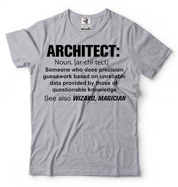 Architect Definition T-Shirt Architect Definition T-Shirt