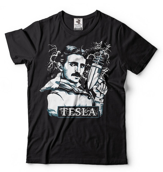 Nikola Tesla T-shirt Tesla Electric Gun Tee Shirt Mens Funny - Etsy Nikola Tesla T-shirt Tesla Electric Gun Tee Shirt Mens Funny - Etsy