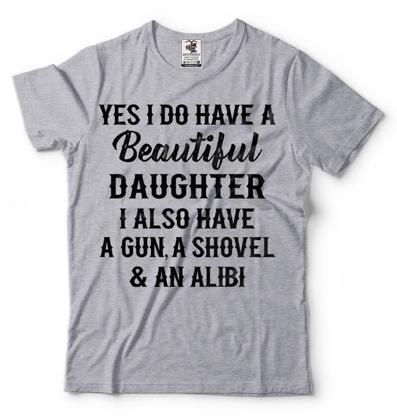 Gift for Father Mens Funny Tshirt Gift From Daughter to Dad Etsy