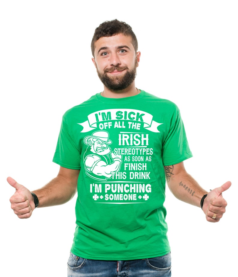 St Patricks Day Irish Tshirt Funny Irish Party Pub Drinking Etsy