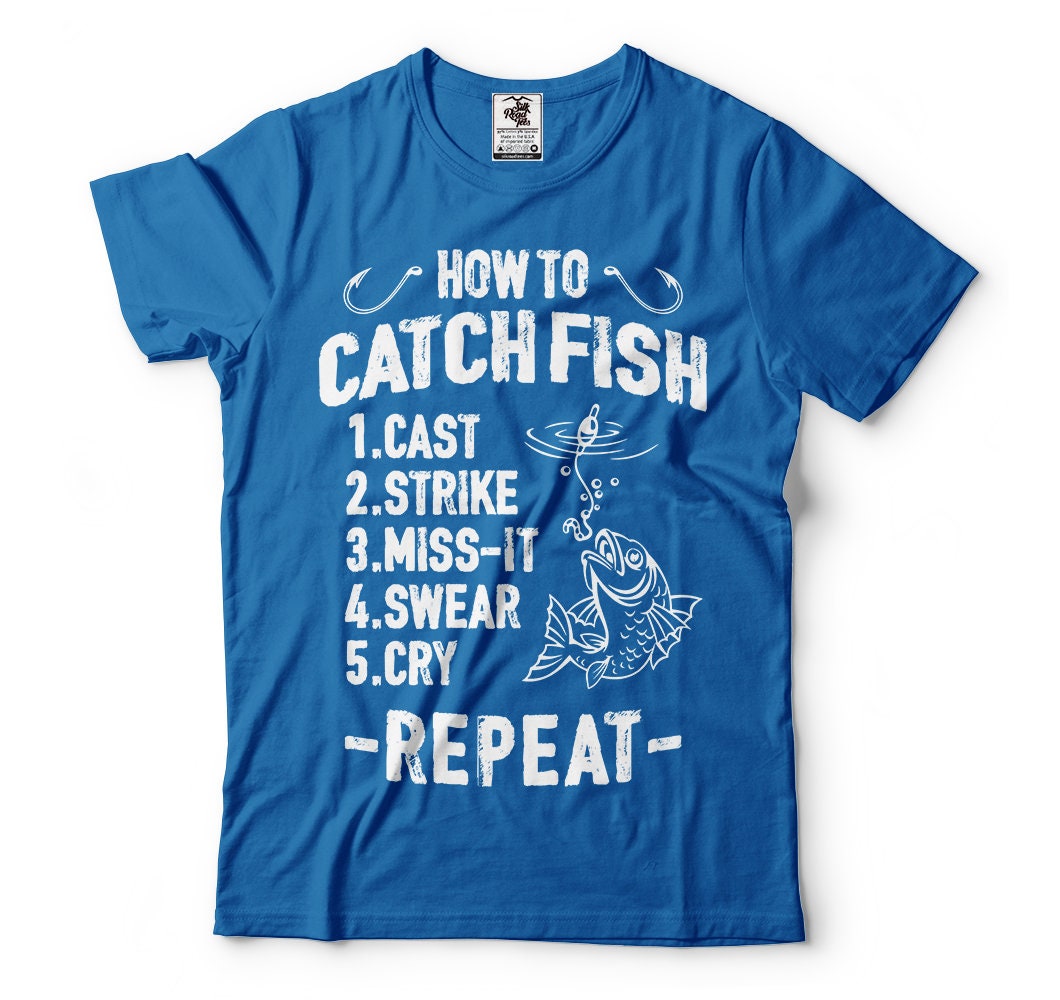 I Caught the Big Fish You Lost Fishing T-Shirt' Men's Premium T-Shirt