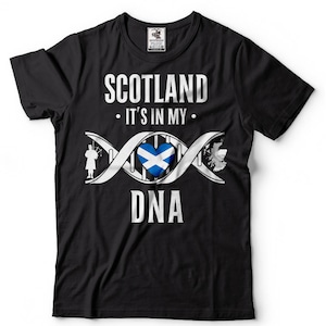 Scotland DNA T-shirt: Scottish Heritage Tee