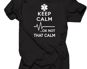 Camiseta engraçada para paramédico: Mantenha a calma, camiseta para paramédico