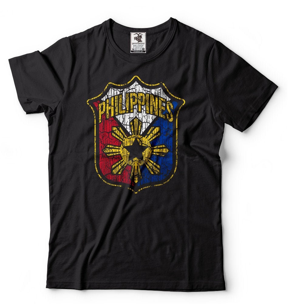 Philippines T-shirt Philippines Independence Day National Heritage Shirt Filipino Flag Coat of Arms Shirt
