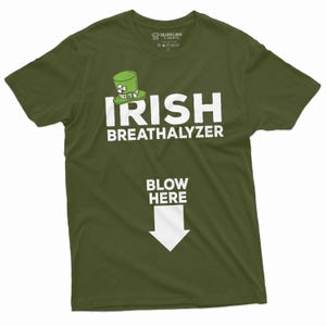 Grappig Iers blaastest-T-shirt - St. Patrick's Day Drinking Tee