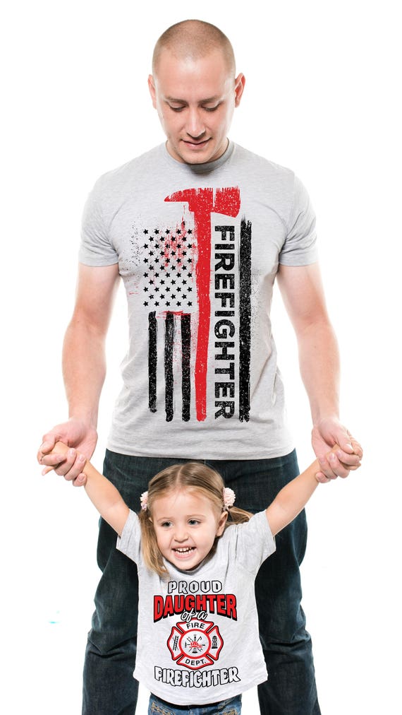Firefighter Daughter T-Shirt Firefighter Daughter T-Shirt