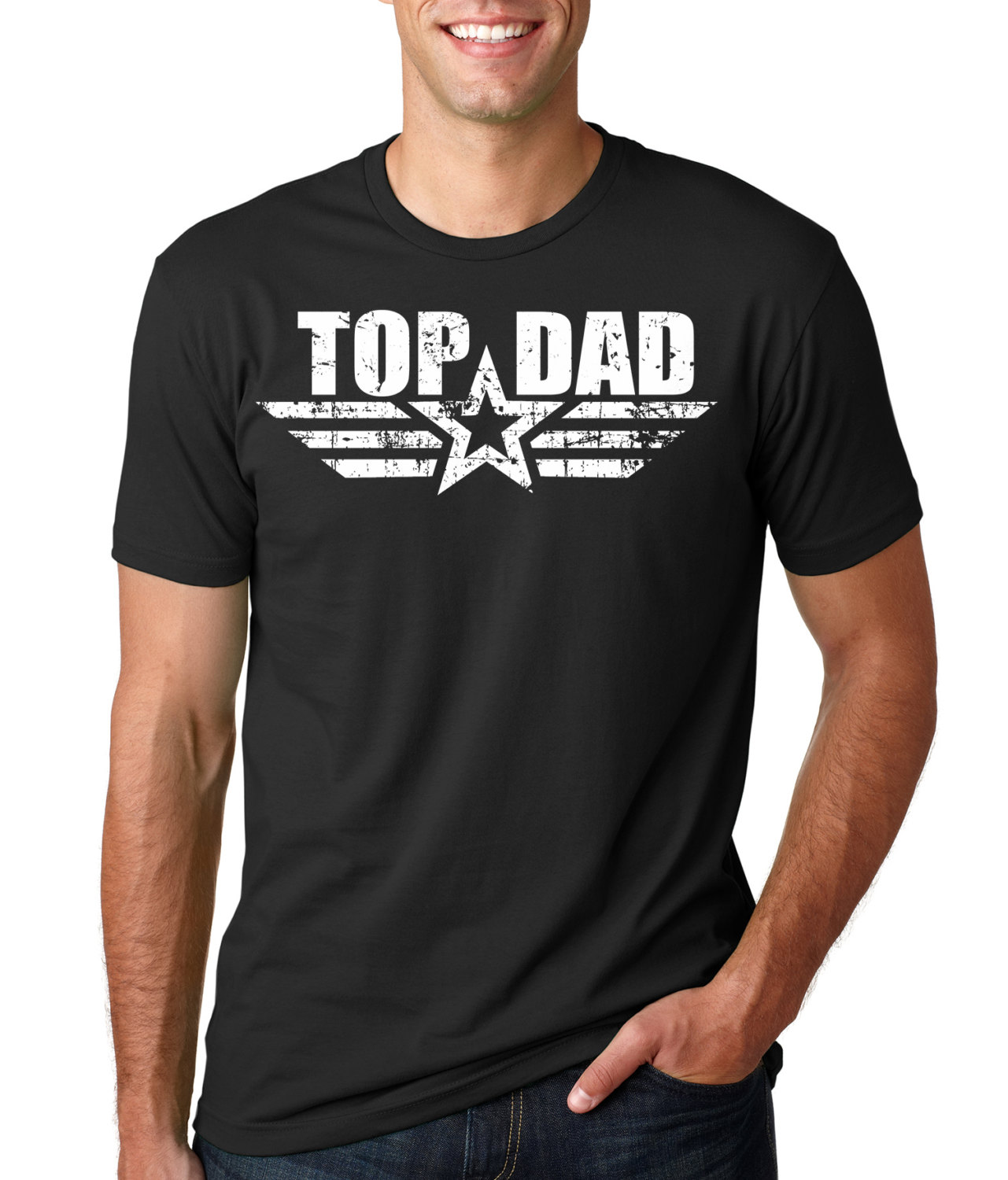 Top Dad Shirt
 TOP DAD Gift for Father Daddy Birthday Gift Best Dad T shirt