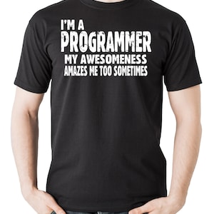 Programmer T-shirt Funny Programmer Tee shirt gift for programmer programming Father&#39;s Father Tee