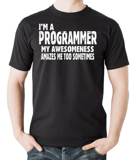 Programmer T-shirt Funny Programmer Tee Shirt Gift for - Etsy Programmer T-shirt Funny Programmer Tee Shirt Gift for - Etsy