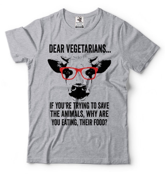 Vegan T-Shirt / Cool Vegetarian Food Tee Vegan T-Shirt / Cool Vegetarian Food Tee