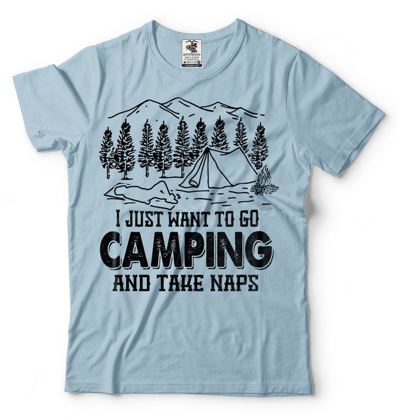 Camping Tshirt Funny Tee Shirt Summer Camping BBQ Tee Shirt Etsy
