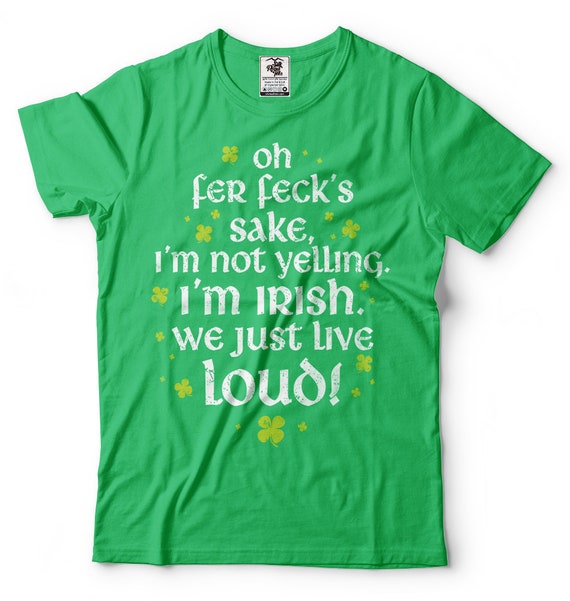Saint Patricks day Funny Irish T-shirt Party Drinking Tee shirt Mens Funny Tee 