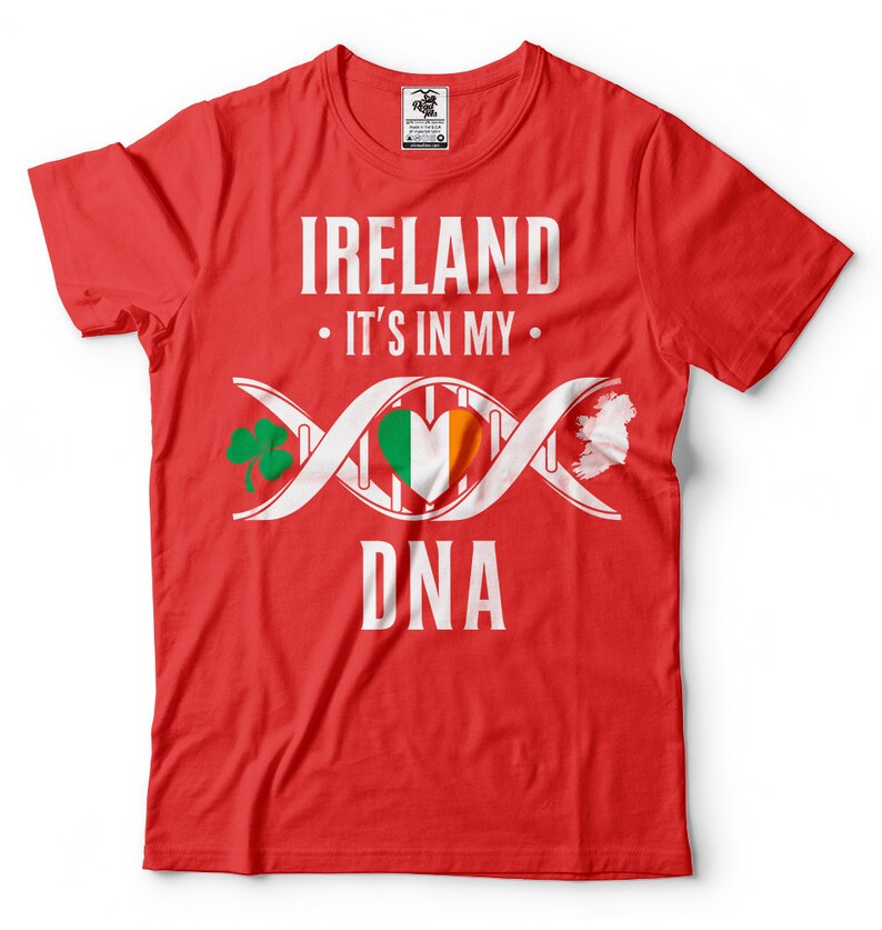 Ireland Tshirt Irish Heritage Tee Shirt St. Patrick's Day Etsy