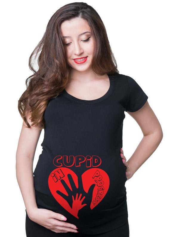Pregnant valentines day shirt Clearance