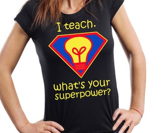 Teacher T-shirt Gift for teacher School T-shirt Teacher's Day gift tee shirt