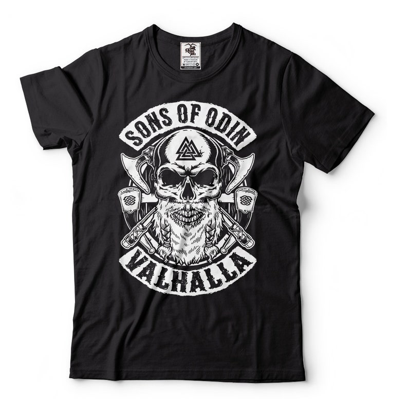 sons of odin valhalla t shirt