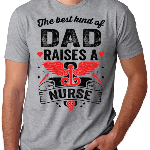 Camiseta de papá, regalo de graduación de enfermera
