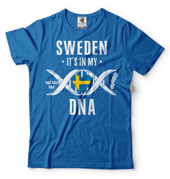 Schweden T-Shirt Schwedischer Heritage Country Nationalismus Patriotisches  T-Shirt Geburtstag Geschenk Shirt Idee Schweden Shirt | T-Shirts