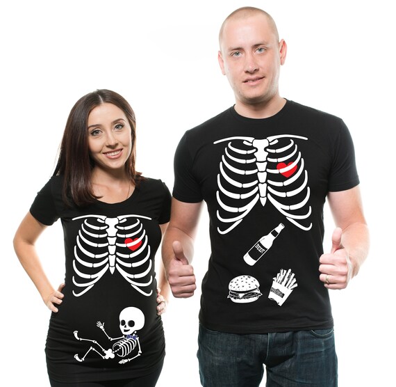 Pregnant Halloween T-Shirts - X-Ray Skeleton Child Baby Boy Pregnant Halloween T-Shirts - X-Ray Skeleton Child Baby Boy