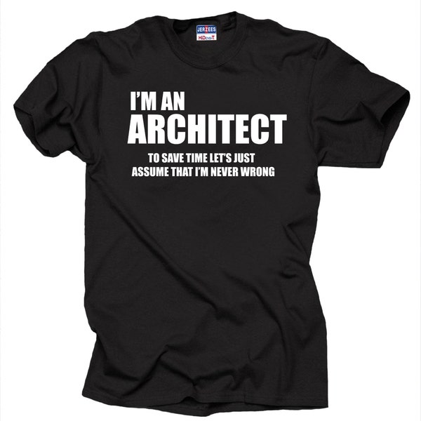 Arquitecto t-shirt camiseta teeGift para arquitecto estudiante