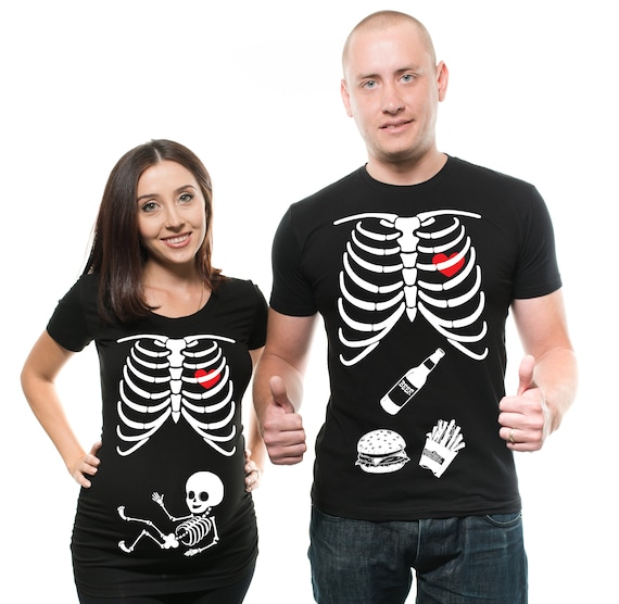 Halloween Skeleton T-Shirt Costume