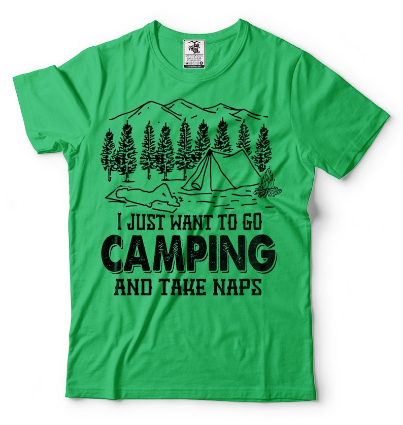 Camping Tshirt Funny Tee Shirt Summer Camping BBQ Tee Shirt Etsy